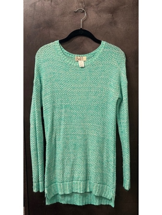 SO Sweaters - So Women's Light Green Knit Sweater Medium